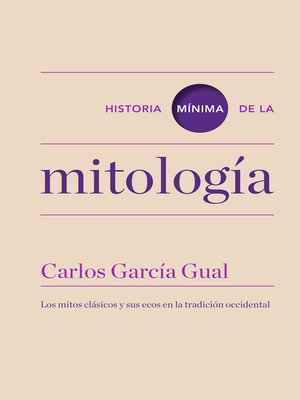 cover image of Historia mínima de la mitología